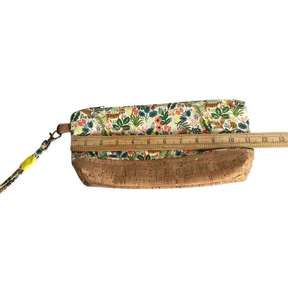 Wristlet  Retro Jungle Animal Print Handmade Pouch Travel Coins Cosmetic bag - Picture 10 of 10